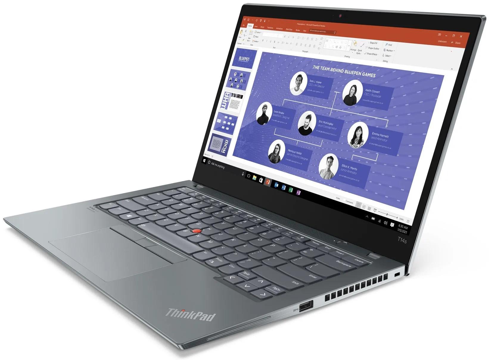 Lenovo ThinkPad T14s Gen 2 back view refurbished laptop | RenewedDubai UAE