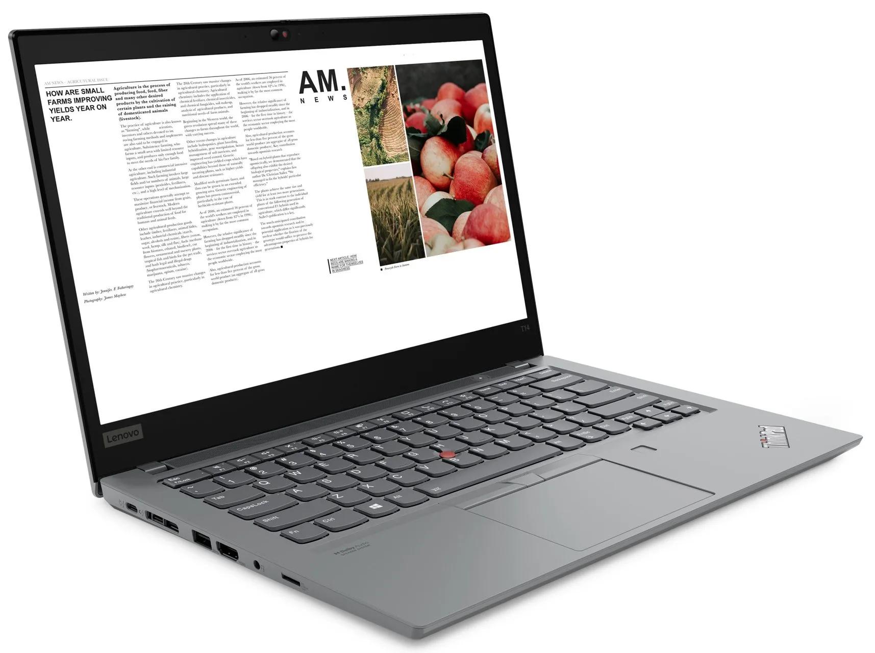 Lenovo ThinkPad T14 Gen 2 ports and connectivity refurbished | RenewedDubai UAE
