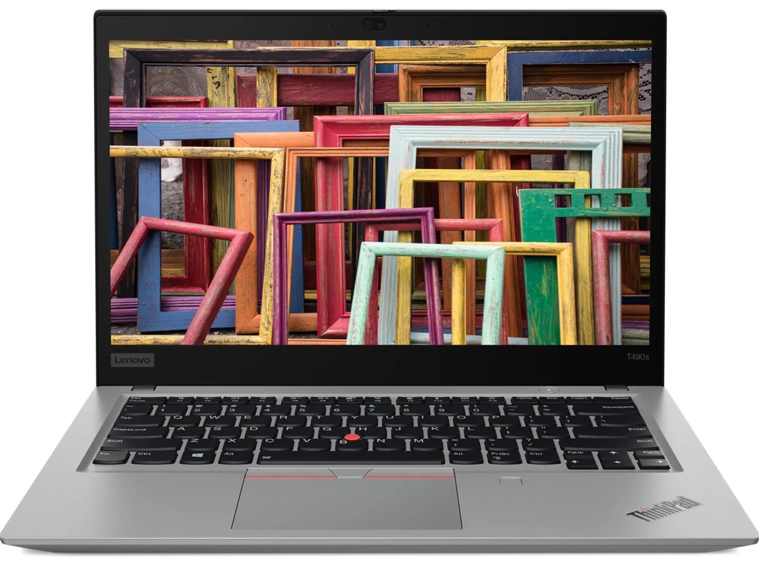 Lenovo ThinkPad T490s rear view refurbished laptop | RenewedDubai UAE