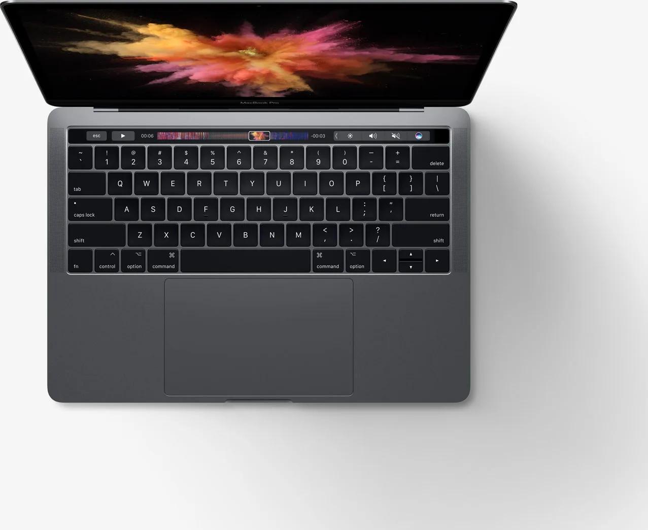 Apple MacBook Pro 15 keyboard and trackpad close-up refurbished | RenewedDubai UAE