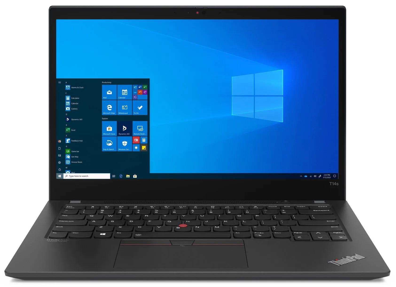 Certified Lenovo ThinkPad T14s Gen 2 i7-1165G7 Refurbished 16GB